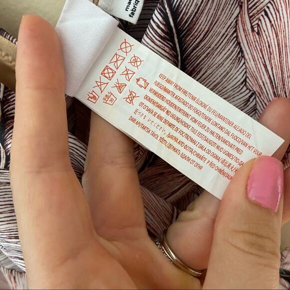 Somedays Lovin Spirit Flies Wrap One Piece Side Tie Swimwear Medium Women’s - Picture 7 of 10